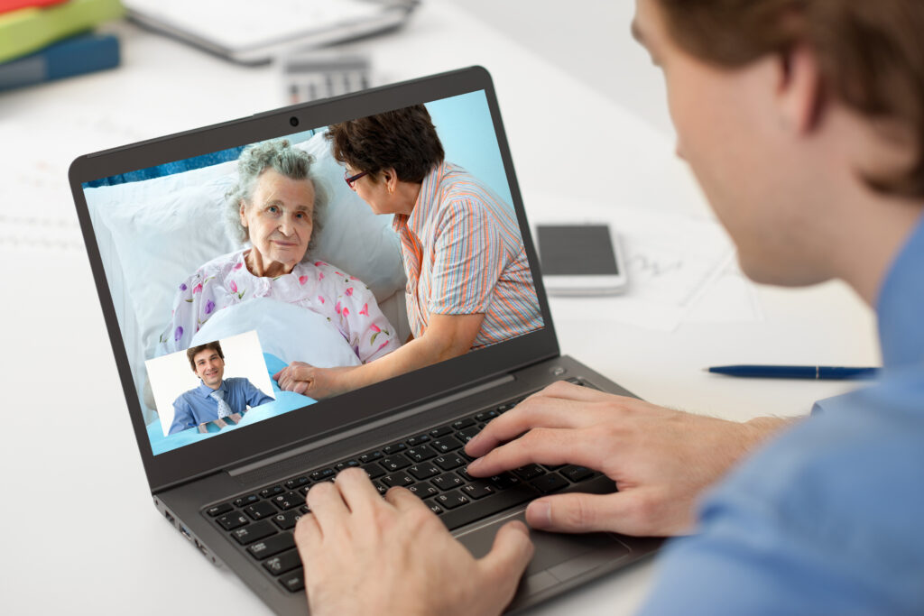 Telehealth in Residential Aged Care – for visiting clinicians